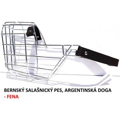 Mr. Rozchov Náhubek kovový Bernský salašnický pes Argentinská doga fena – Zbozi.Blesk.cz