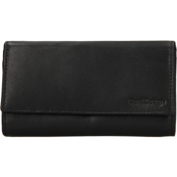 Dámská kožená peněženka SendiDesign Expeta černá