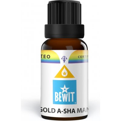 Bewit gold a sha-man esenciální olej 15 ml – Hledejceny.cz
