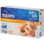 Sun & Sea Kalamáry ve slunečnicovém oleji 111 g – Sleviste.cz