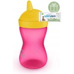 Avent netekoucí hrneček tvrdá hubička růžová 300 ml – Zboží Dáma