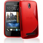 Pouzdro ForCell Lux S HTC Desire 500 červené – Hledejceny.cz