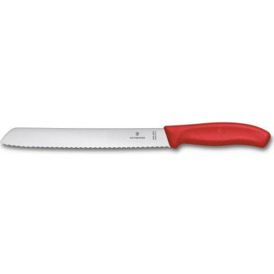 Victorinox Kuchyňský nůž na chleba SWISS CLASSIC 21 cm červená 6.8631.21C1B – Sleviste.cz