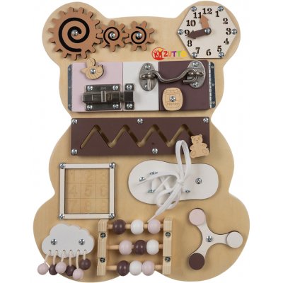 Lean Toys Senzorická manipulační deska Medvídek – Hledejceny.cz