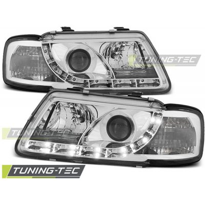 Tuning-Tec Přední čirá LED světla Audi A3 (1996 - 2000) - chromované – Hledejceny.cz