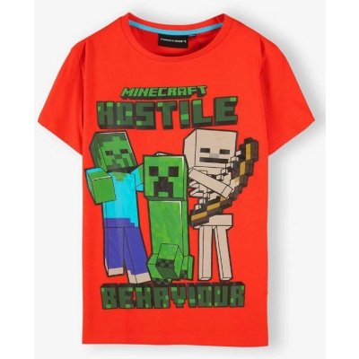 Fashion UK tričko krátký rukáv Minecraft Hostile – Zbozi.Blesk.cz