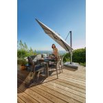 Doppler ACTIVE 310 x 210 cm moderní slunečník s boční nohou antracit – Hledejceny.cz