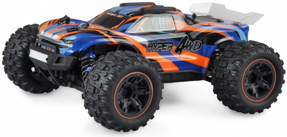 Amewi Hyper Go Truggy 4WD RTR brushed LED oranžovomodrý 1:16