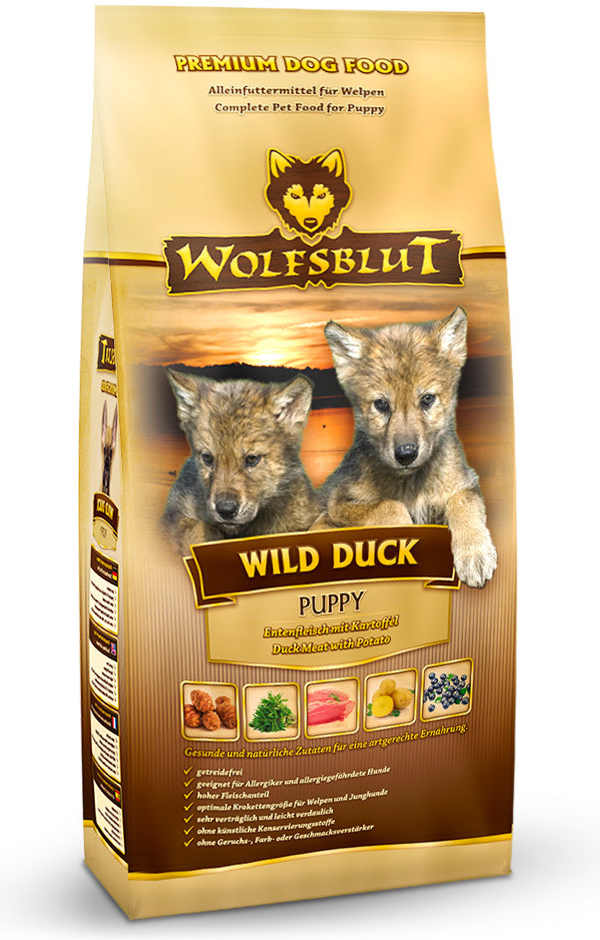 Wolfsblut Wild Duck Puppy kachna s brambory 0,5 kg