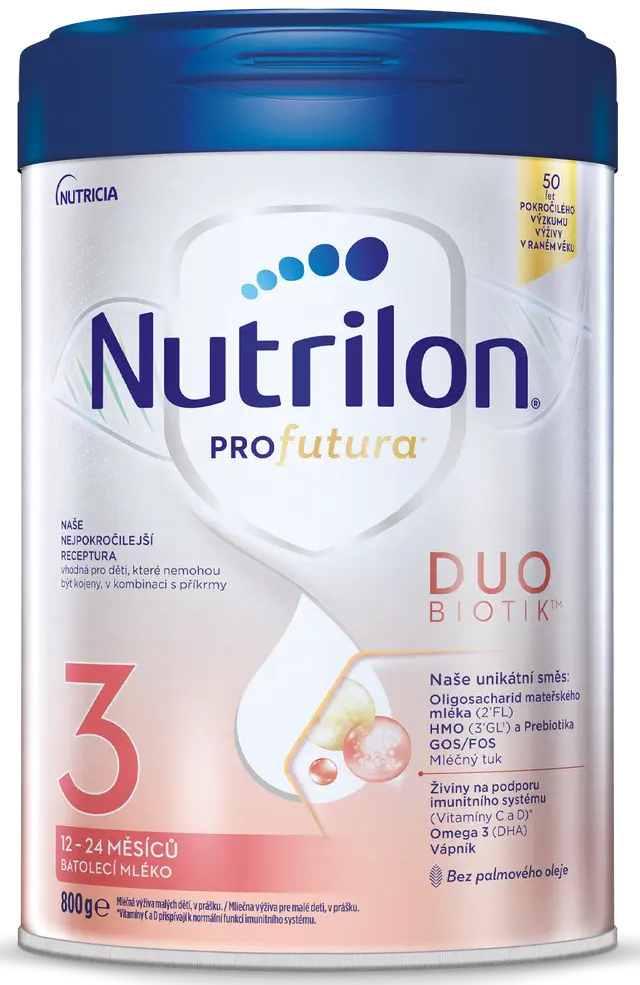 Nutrilon 3 Profutura DUOBIOTIK 800 g od 508 Kč - Heureka.cz
