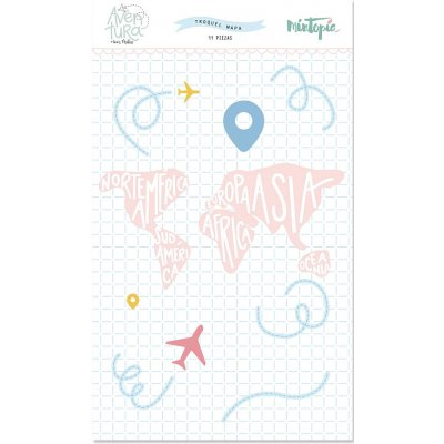 Mintópia vyřezávací šablony aventura Mapa – Hledejceny.cz