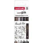 Uni pin Creative writing Calligraphy sada linerů 5 ks černá – Zboží Dáma
