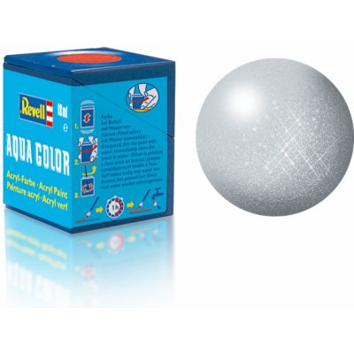 Revell barva akrylová 18 ml č. 99 metalická hliníková – Zboží Dáma