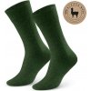 Steven ponožky s alpaka vlnou zelené art.044 ps011 green