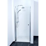 Sanotechnik Otočné sprchové dveře do niky Brava MD90, chrom, 85-87 x 195 cm – Zbozi.Blesk.cz