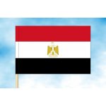 LIBEA, s.r.o. Vlajka Egypta Rozměr: 40×60 cm, Uchycení: Návlek na žerď – Hledejceny.cz