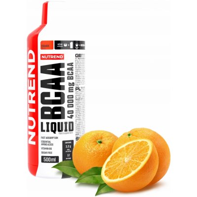 NUTREND BCAA Liquid 40000 500 ml – Zboží Mobilmania