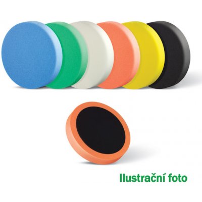 BOLL Houbička na leštění na suchý zip 150mm / 2,5cm střední oranžová | Zboží Auto