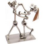 Kovová figurka Taneční pár 17 cm – Zboží Dáma