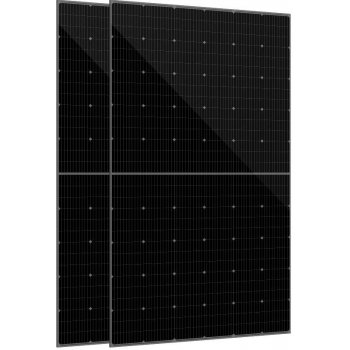 Solight Solární panel DAH 455Wp celočerný full screen monokrystalický monofaciální 1903x1134x32mm FV-DHM-T60X10FSBB-455W