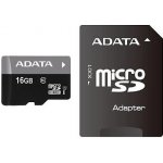 ADATA microSDHC 16 GB Class 10 AUSDH16GUICL10-RA1 – Hledejceny.cz