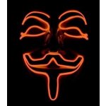 Anonymous maska ​​- Oranžová