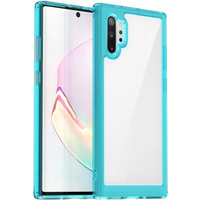 PROTEMIO 65375 CRYSTAL Ochranný kryt pre Samsung Galaxy Note 10+ tyrkysový – Zboží Mobilmania