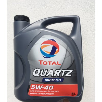 Total Quartz INEO C3 5W-40 5 l – Zboží Mobilmania