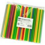 ECOFOL Plastové brčko 7 200 mm MIX barev kompostovatelné ideal – Zboží Dáma