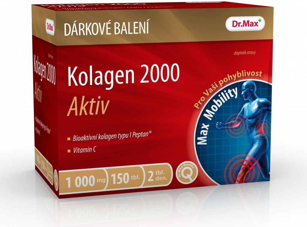 Drmax Kolagen 2000 Aktiv 150 Tablety Vánoce