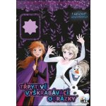 Jiri Models Třpytivé vyškrabávací obrázky Ledové království – Zbozi.Blesk.cz