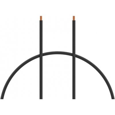 Kavan Kabel silikon 1.5mm2 1m černý – Sleviste.cz