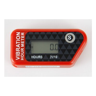 Vibrační měřič motohodin, žlutý | Zboží Auto