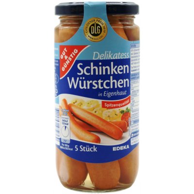 G&G Delikatess Schinken Würstchen 380 g – Zboží Mobilmania