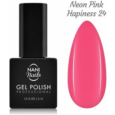NANI gel lak Neon Pink Hapiness 6 ml – Hledejceny.cz