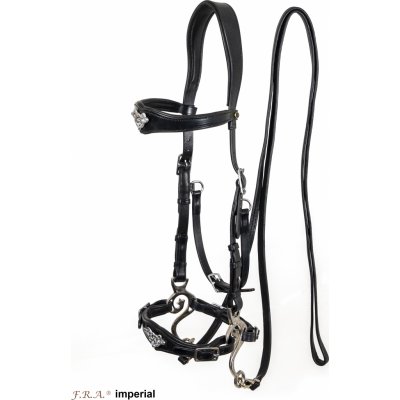 F.R.A. Uzdečka Hackamore Imperial černá – Zbozi.Blesk.cz