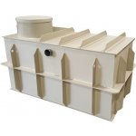 Mravec Plast Jímka samonosná hranatá 10 m³ – Sleviste.cz