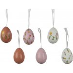 Velikonoční vajíčka závěsná Ø 6 x 9 cm, různé druhy – Hledejceny.cz