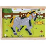 Prošívací krabička Zvířátka WOODY – Zboží Dáma