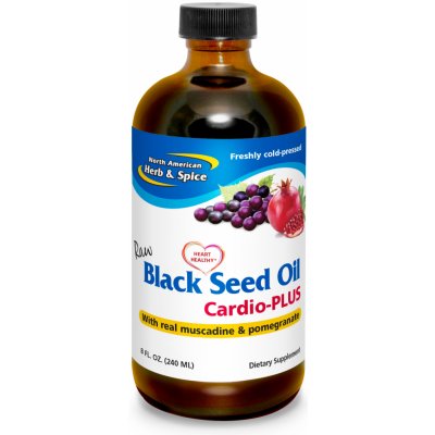 North American Herb & Spice Čistý Olej z ČERNUCHY SETÉ BLACK SEED Oil 240 ml – Zboží Mobilmania