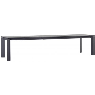 Bizzotto Antracitově šedý keramický zahradní rozkládací stůl Otavio 220/340 x 95 cm – Hledejceny.cz