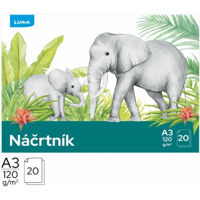 Luma Náčrtník A3 20 listů – Hledejceny.cz