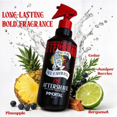 Immortal NYC Stay Blessed 04 Extrait de Cologne For Special Barbers kolínská ve spreji 500 ml – Hledejceny.cz