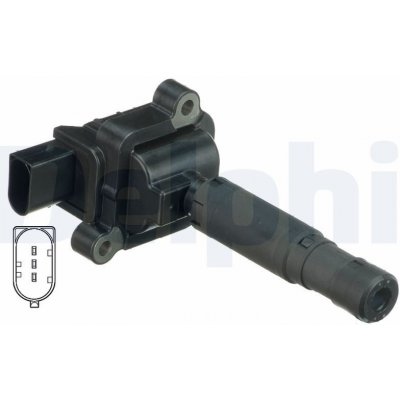 Zapalovací cívka DELPHI GN10552-12B1 – Hledejceny.cz