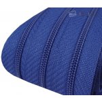 Zip spirálový modrý, metráž – Zboží Mobilmania