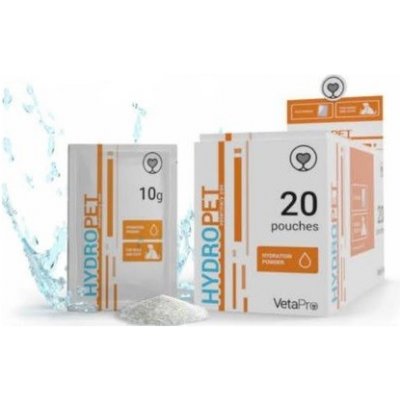 Vetapro Hydropet hydratační sáčky pro psy a kočky 20 x 10 g – Hledejceny.cz