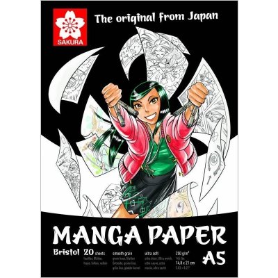 Sakura Manga skicák A5 20 listů – Zboží Dáma