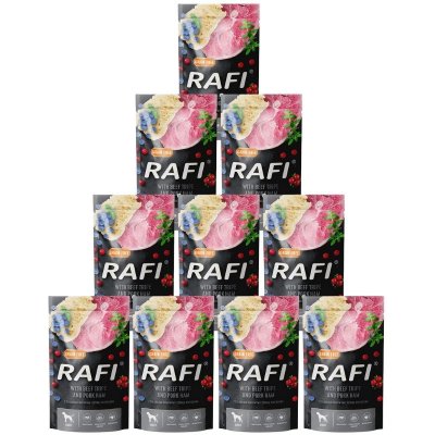 Dolina Noteci Rafi s hovězími žaludky a vepřovou šunkou borůvkami a brusinkami 10 x 500 g – Sleviste.cz