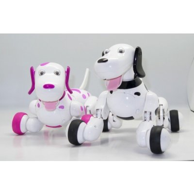 IQ models Robo-Dog Pes na dálkové ovládání růžová – Zbozi.Blesk.cz