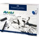 Faber-Castell Pitt Artist Pen Manga 19 ks +12 ks náhradních tuh 6715 12 ks